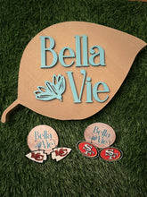 Load image into Gallery viewer, San Francisco 49ers Earrings3-D printed