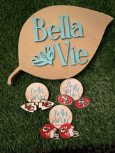 Load image into Gallery viewer, San Francisco 49ers Earrings3-D printed