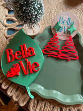 Load image into Gallery viewer, Oh Christmas tree star post earrings- 3 color options