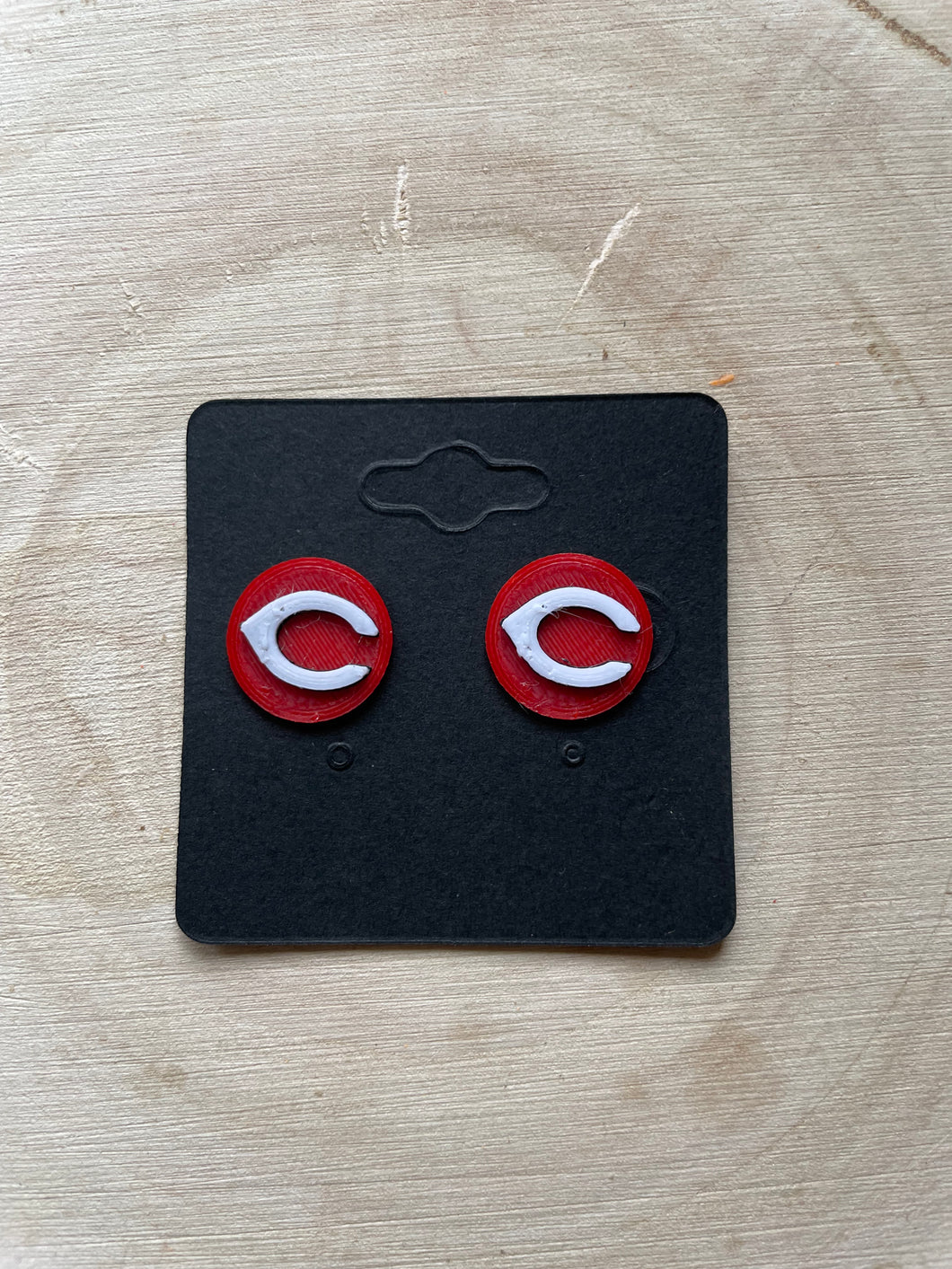 Cincinnati Reds Post Earrings