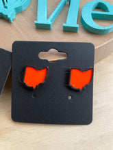 Load image into Gallery viewer, Bengals Ohio Stud earrings
