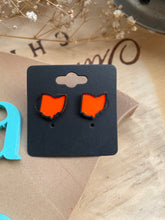 Load image into Gallery viewer, Bengals Ohio Stud earrings
