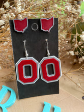 Load image into Gallery viewer, Ohio State University Earring Set
