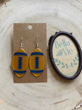 Load image into Gallery viewer, Moeller Football Earrings-Gold
