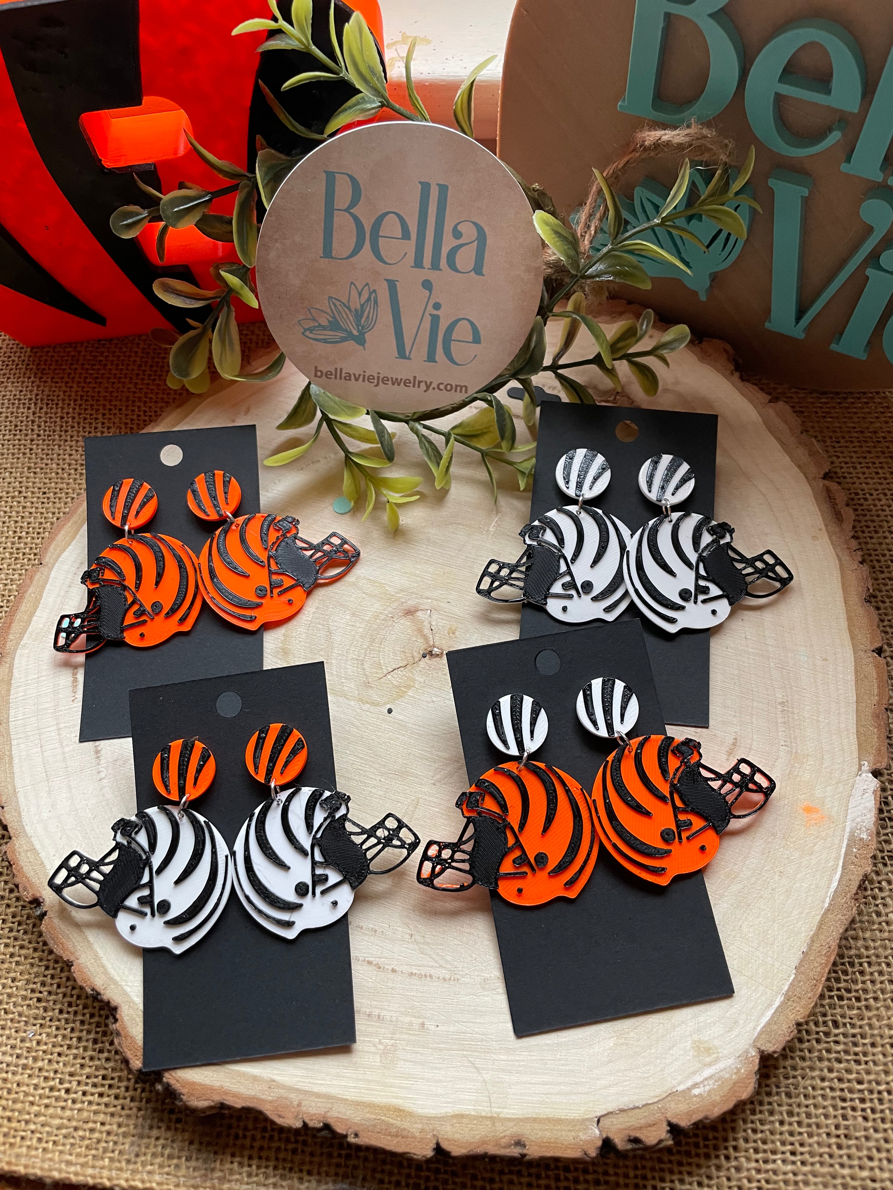 Bengal Helmet Stud - 4 Color Choices to Choose